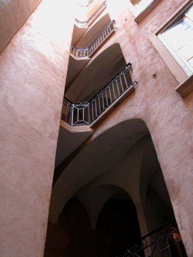 Elévation sur cour.