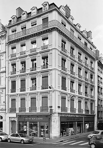 Vue générale des façades.
