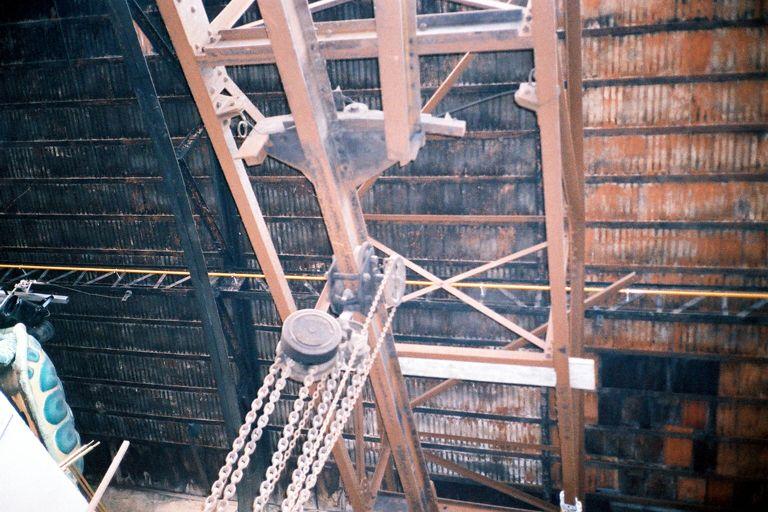 Détail pont roulant