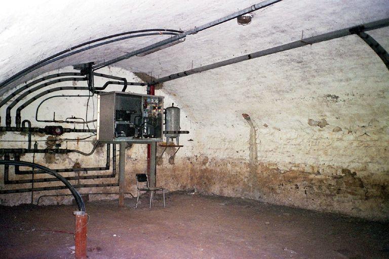 Vue des anciennes caves à vin