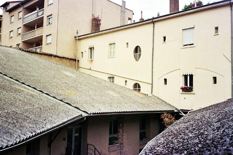 Vue sud-est de l'extension