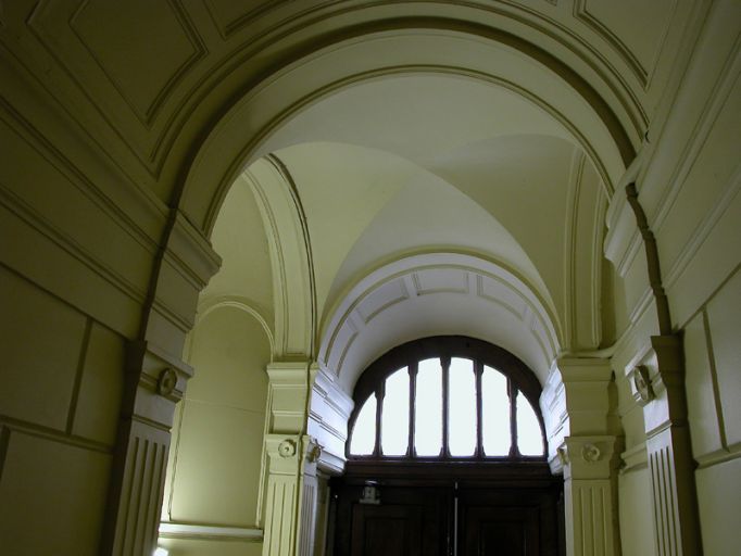 Vestibule d'entrée, détail du couvrement.