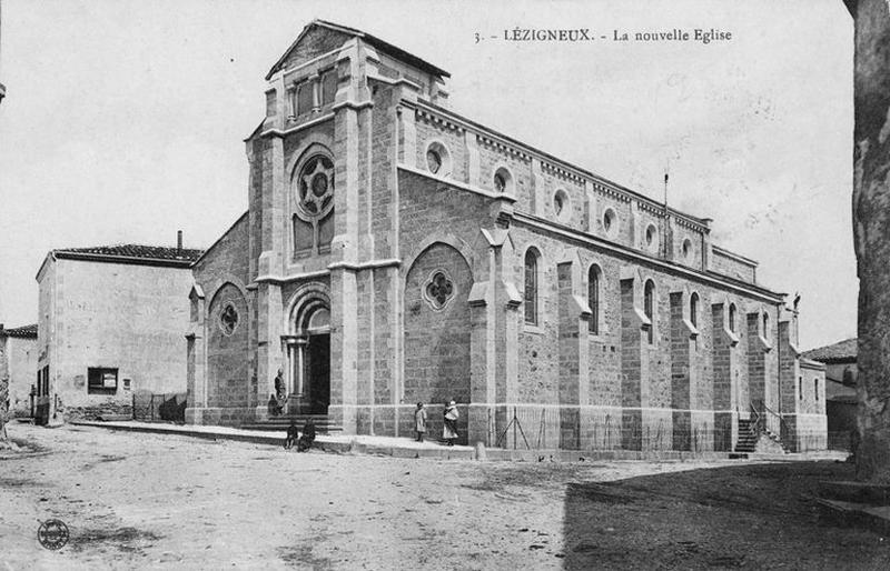 3. - LEZIGNEUX. - La nouvelle Eglise.