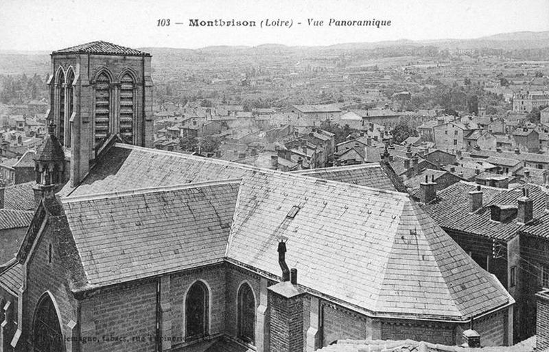 Carte postale [début 20e siècle]. Vue des toitures