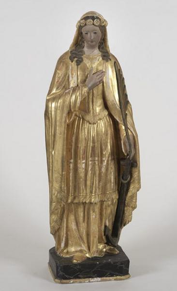 Statue : sainte Philomène