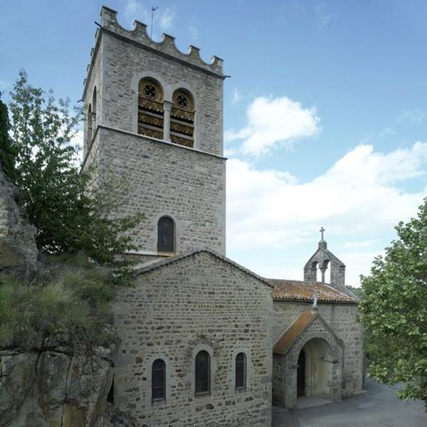 Vue générale de l'église depuis le sud ouest.