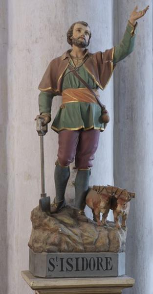 Statue : saint Isidore