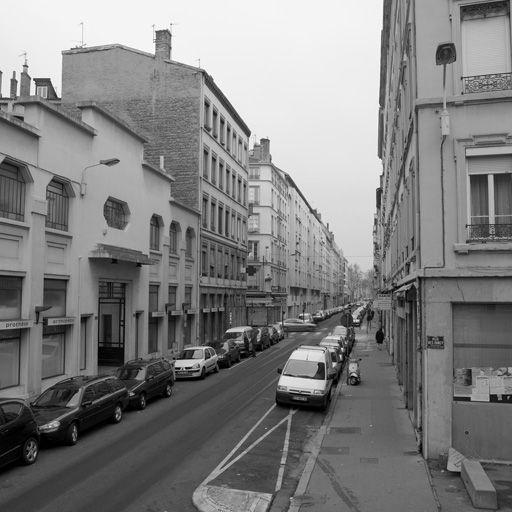 Vue générale sud et rue Vendôme
