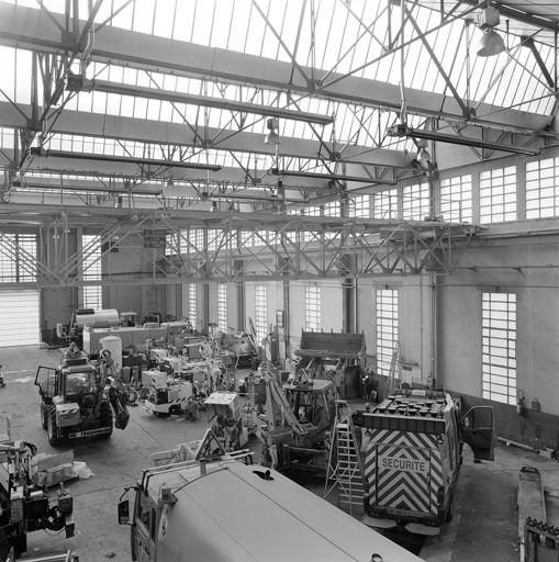 Vue d'ensemble de l'intérieur du grand hall