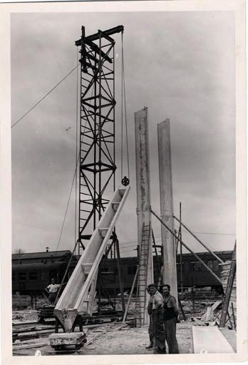 Matériaux de construction : pilier béton