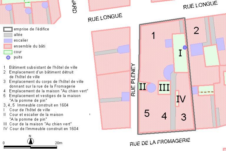 Plan-masse, d'après le système urbain de référence, version 1999.