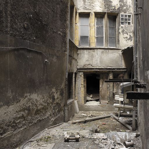 Bâtiment 4, vue des deux premiers niveaux.