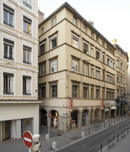 Bâtiment 3-4-5, façade rue de la Fromagerie.