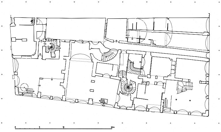 Plan du rez-de-chaussée.