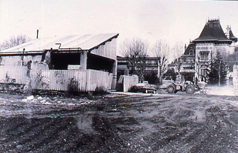 Travaux du hangar