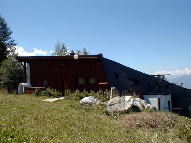 Façade est : pignon amont.