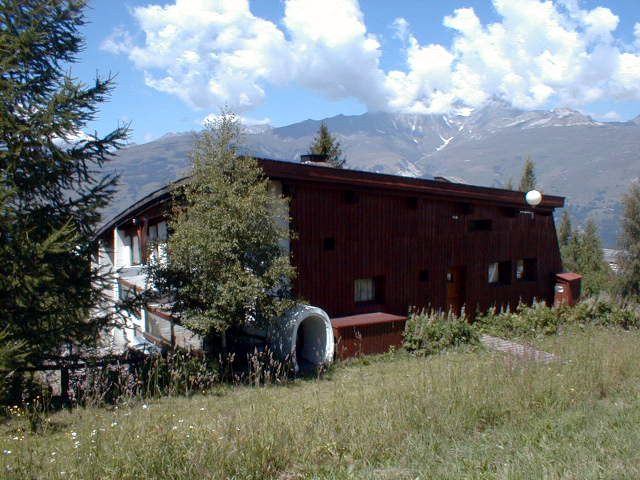 Façade est : pignon amont.