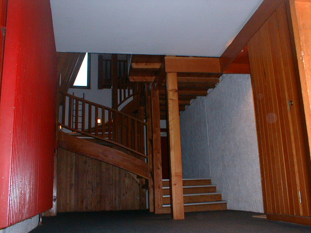 L'escalier commun.