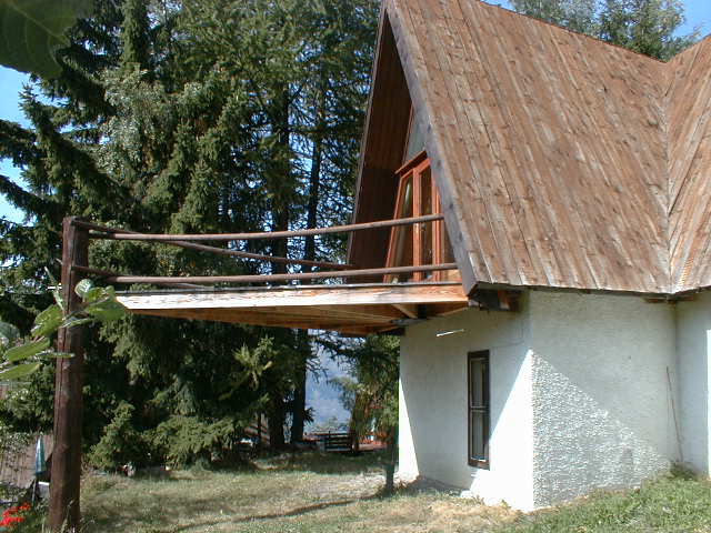 Chalet n° 9. Vue depuis le sud-est.