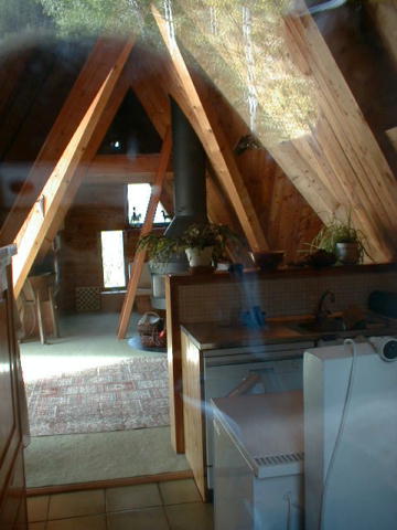 Chalet n° 4. Vue des combles.