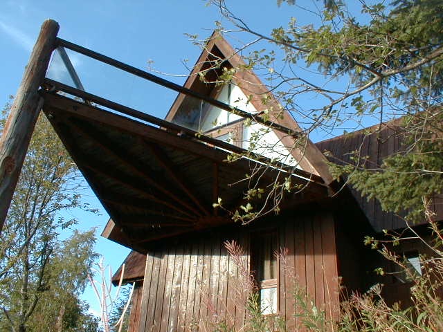 Chalet n° 20. La terrasse.