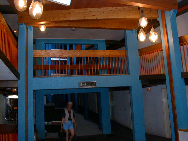 Le hall d'entrée.