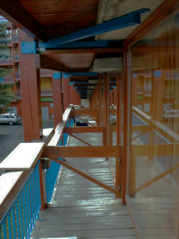 Les terrasses.