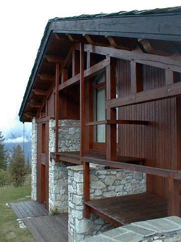 Façade sud-ouest, détail.