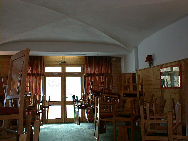 La salle de restaurant.
