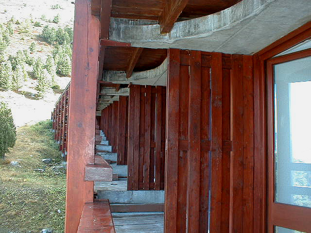 Enfilade des terrasses.