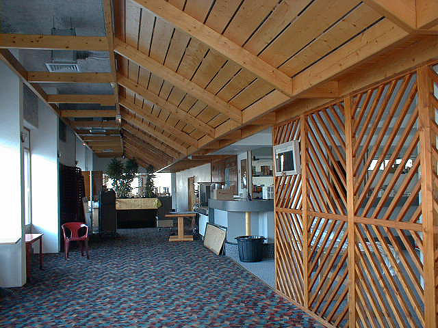 Le hall et l'accueil.