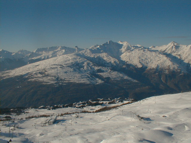 Vue d'ensemble dans le site.