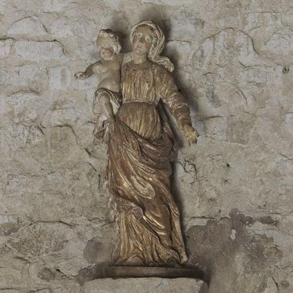 Statuette : Vierge à l'Enfant