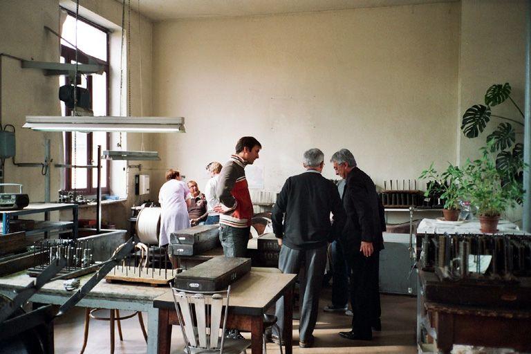 Vue d'ensemble de l'atelier du premier étage
