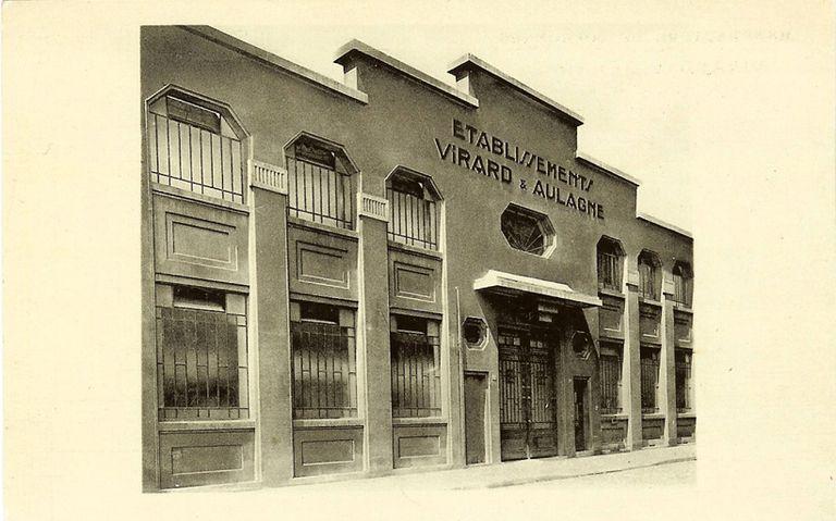 Carte postale de 1929, au 272 rue Vendôme