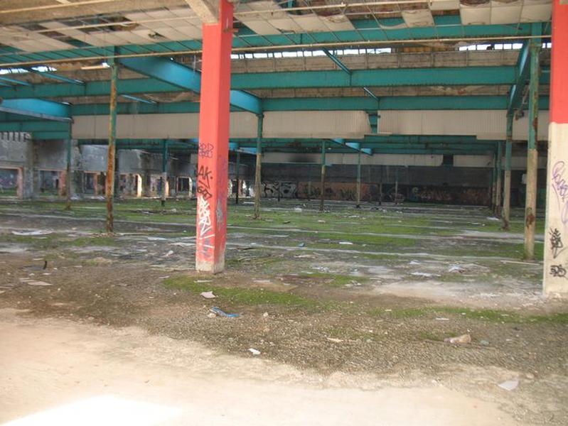 Vue des ateliers shed (en rez-de-chaussée)