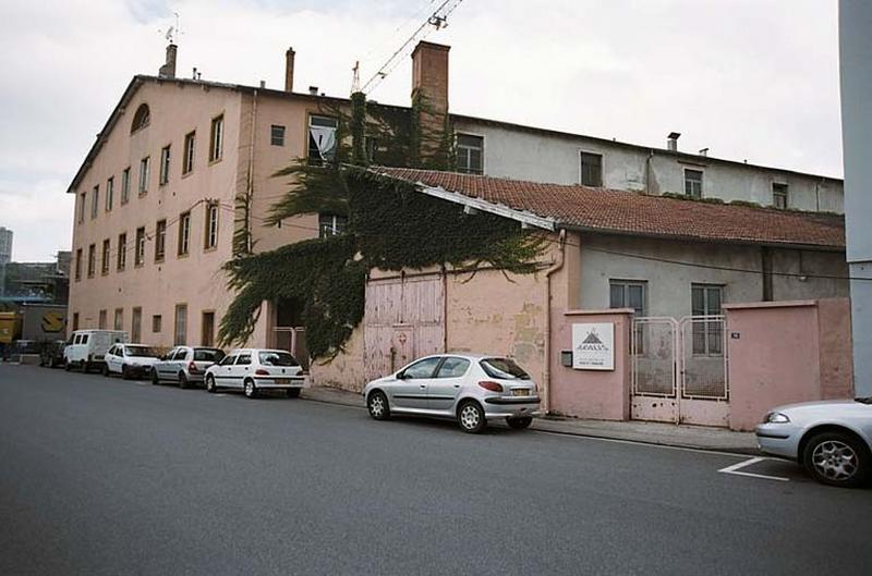 Vue d'ensemble sud-est du site