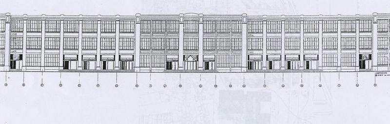 Plan façade sud