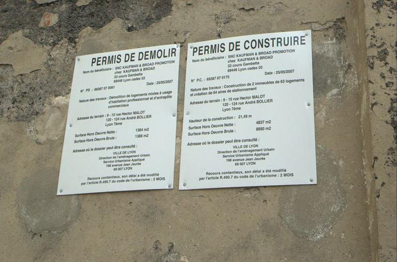 Détail façade ouest