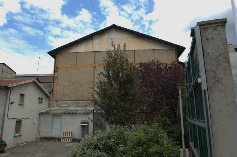 Vue ouest de la seconde halle