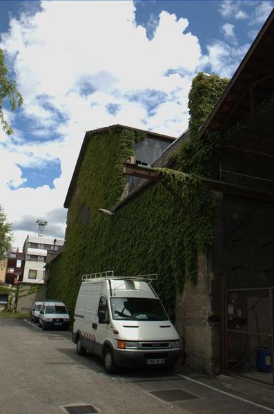 Vue ouest halle principale