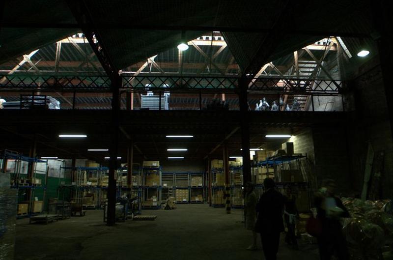 Vue intérieure des sheds
