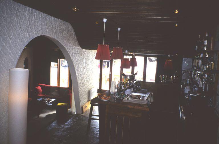 Intérieur de l'hôtel. Le bar