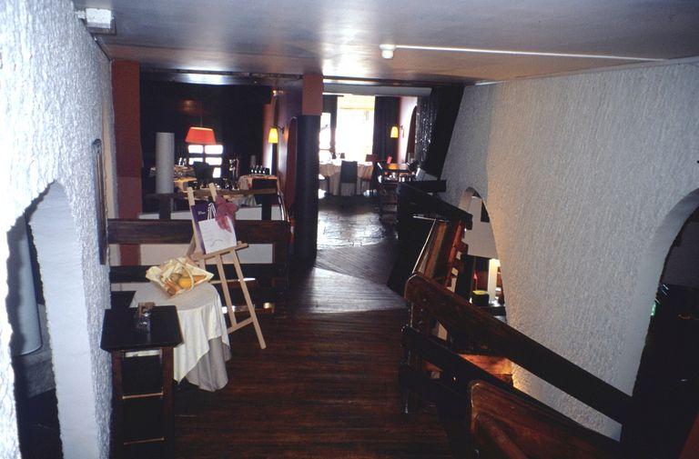 Intérieur de l'hôtel. La salle à manger