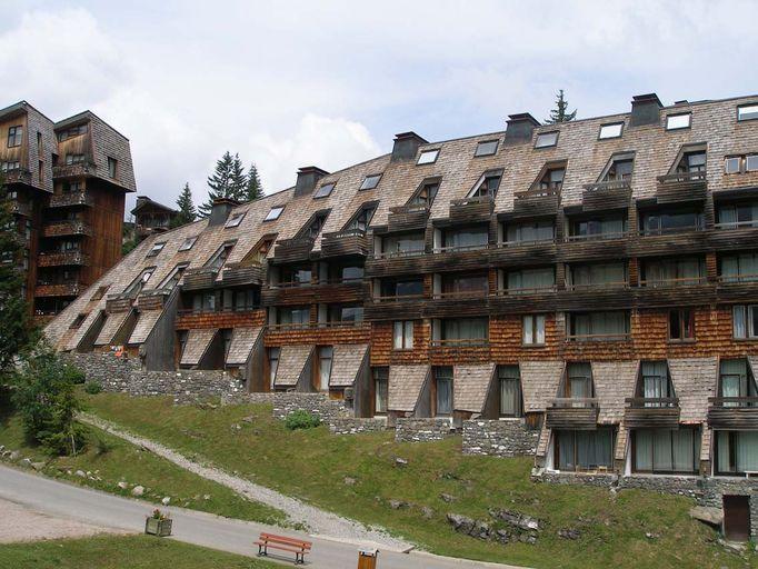 Le Mélèze 1. Façade aval, au sud