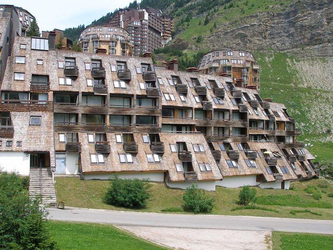 le Mélèze 2. Façade aval, au sud