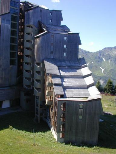 Vue d'ensemble du pignon nord et de la toiture