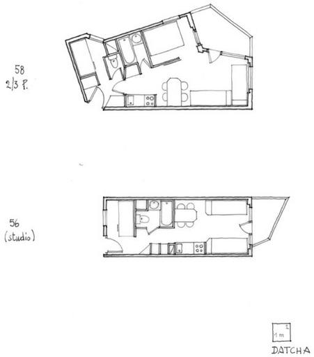 Immeuble dit résidence Datcha