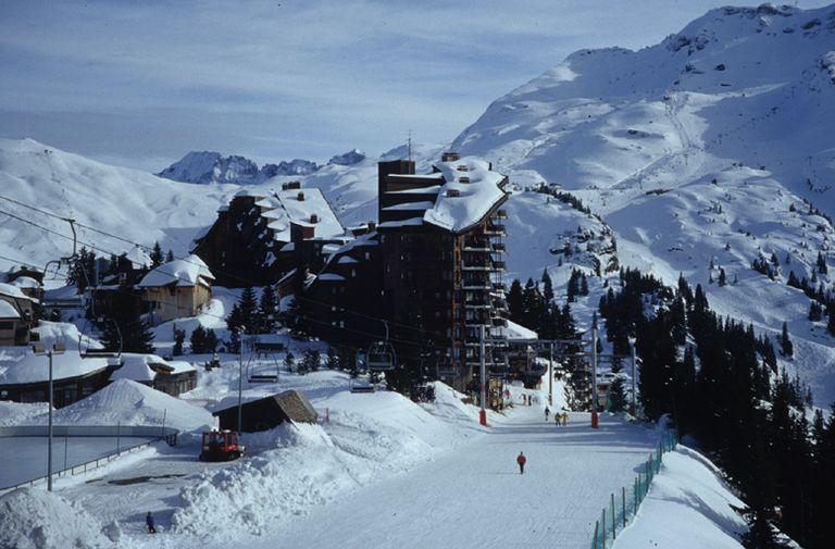 Le boulevard des Skieurs. Photographie SEATM, vers 1969