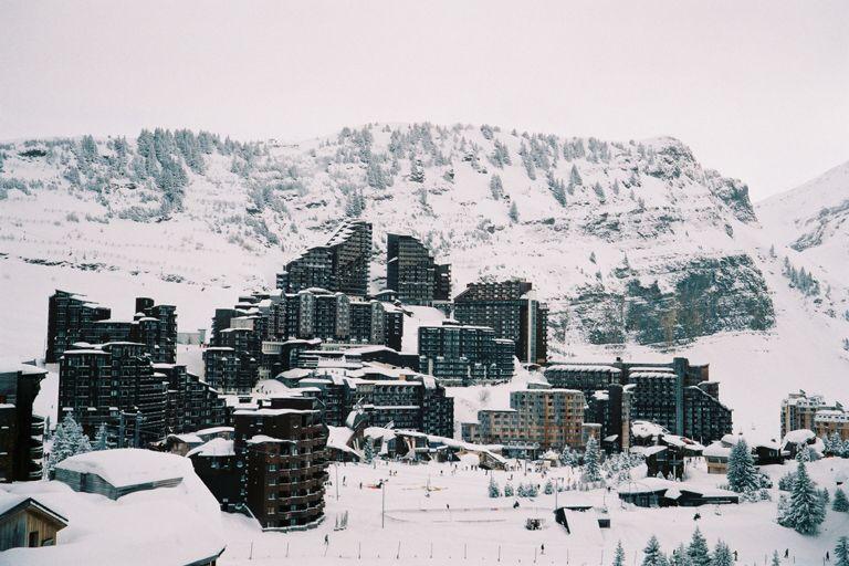 Vue d'ensemble en hiver